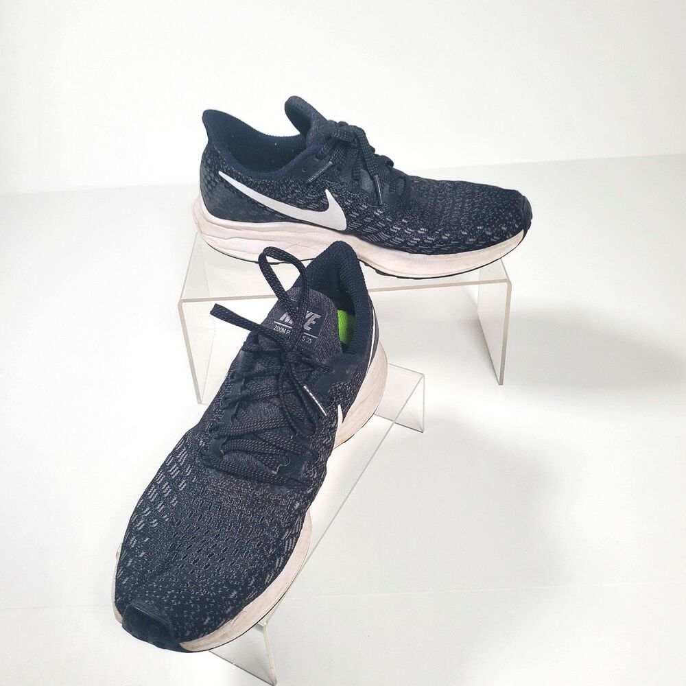 Nike Women’s Running Shoes Size 6.5 Black White Mesh Zoom Pegasus 35